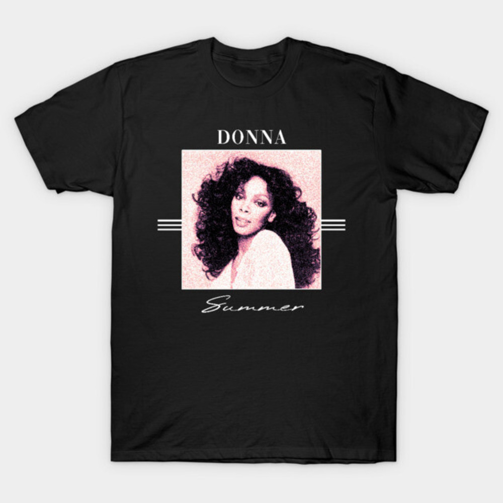 Donna Summer Retro Colors T-Shirt - Picture 1 of 4